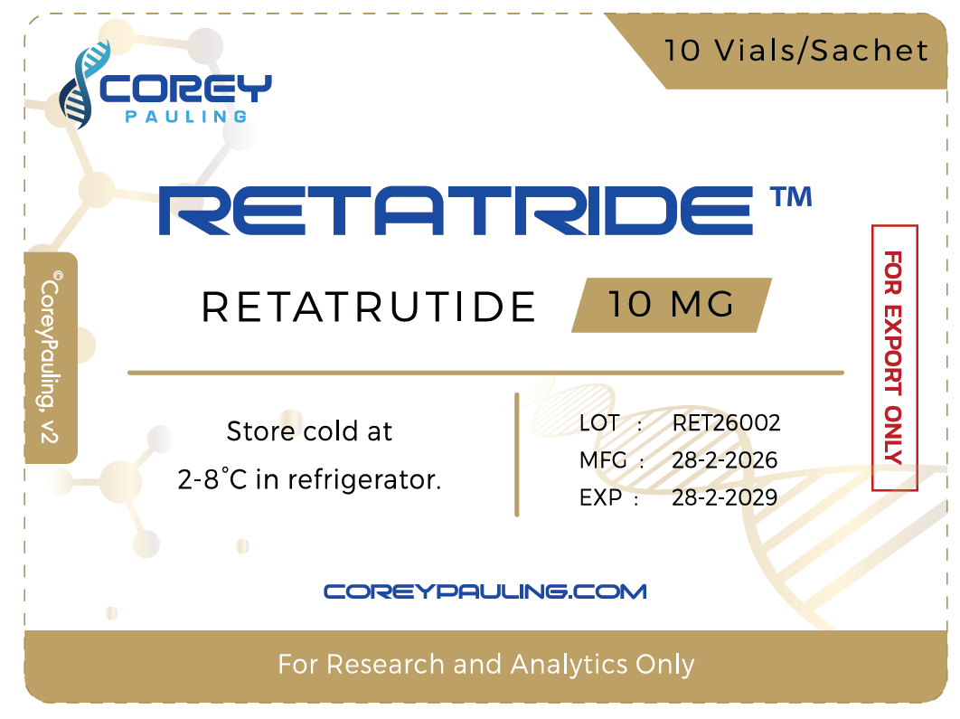 Retatride sachet label